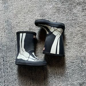 Hunter Toddler Skeleton Rainboots